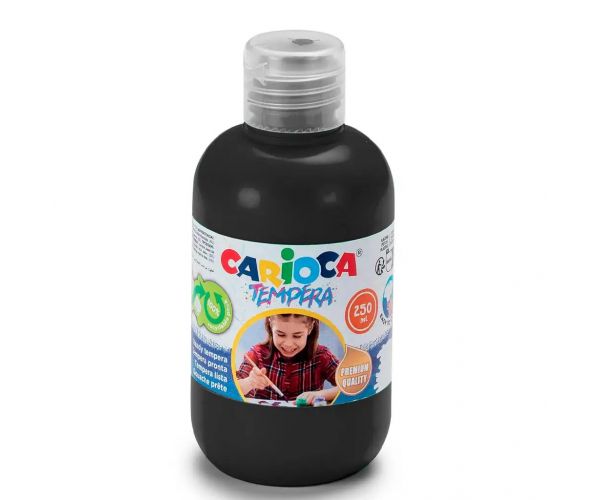 Fekete tempera 250ml-es - Carioca