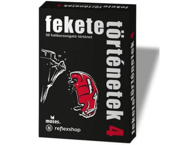 Fekete történetek 4. logisztori rejtvények társasjáték