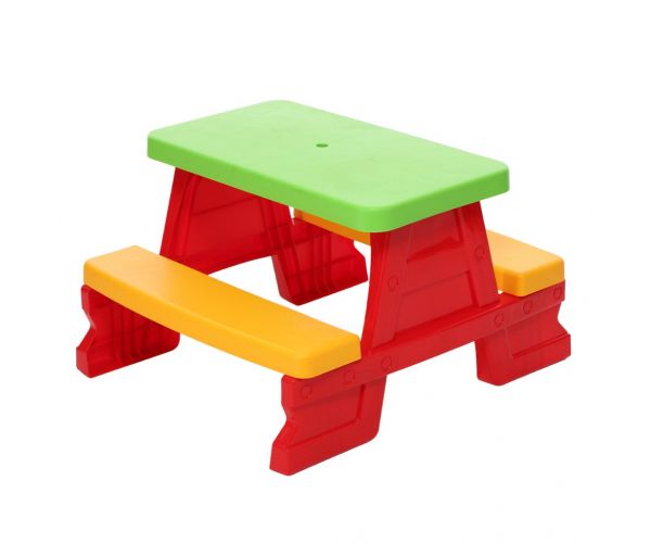 Crveni piknik stol 70x79x47cm