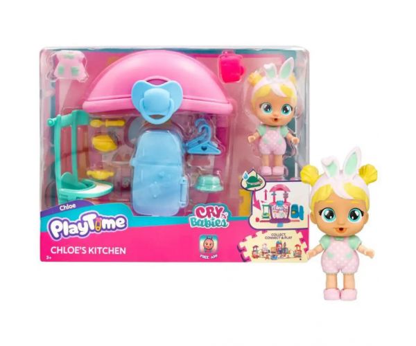 Cry Babies: Playtime - Chloe konyhája játékszett