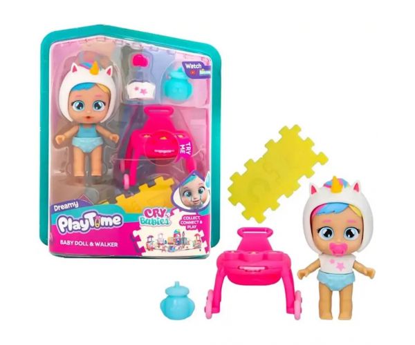 Cry Babies: Playtime - Dreamy és bébikompja játékszett