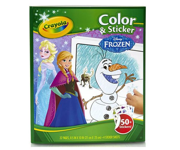 Crayola: Snježno kraljevstvo 2 bojanka sa naljepnicama
