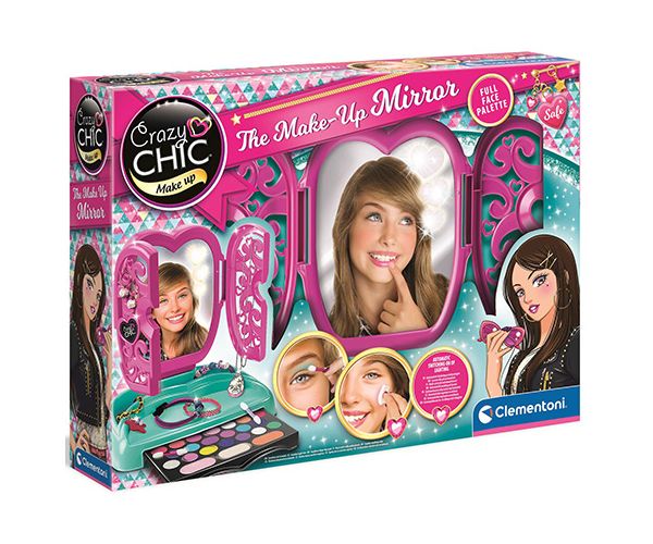 Crazy Chic The Make-Up Mirror set - Clementoni