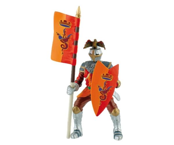 Crvena igračka figura viteza - Bullyland