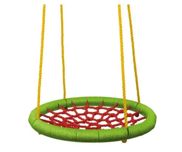 Crveno-zelena ljuljačka ptičje gnijezdo 83cm