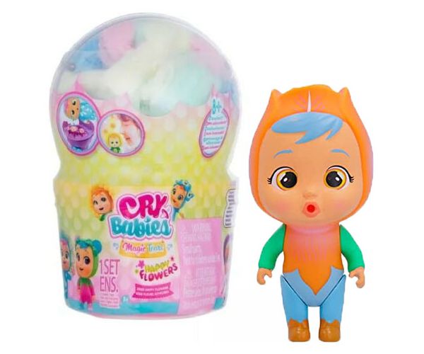 Cry Babies: Čarobne suze - Happy Flower narančasta beba