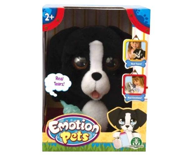 Cry Pets: Plačući crni pas plišana igračka