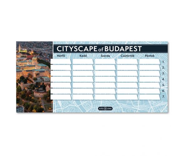 Ars Una: Cityscape jednodijelni, obostrani raspored sati