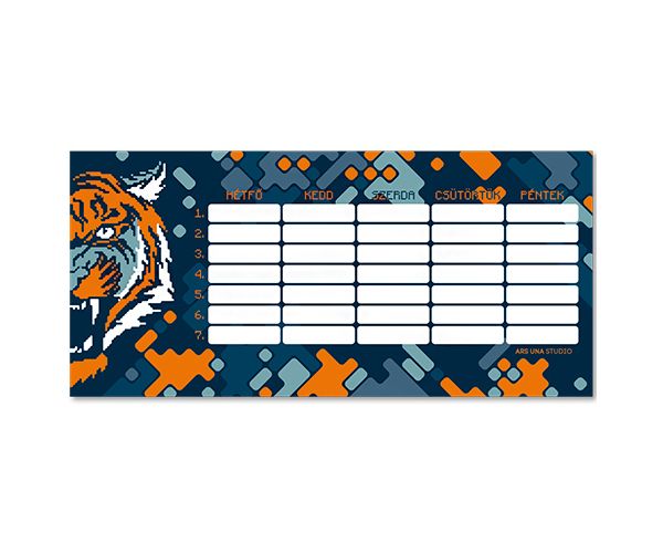 Roar of the tiger dvostrani raspored