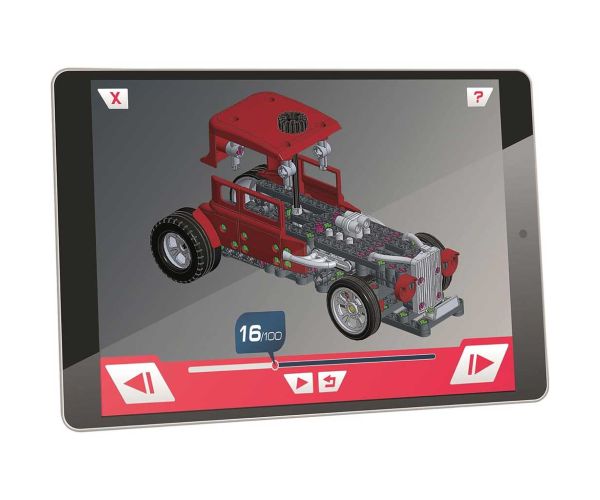 Science & Play: Vrući Hot Rod auto set za igru - Clementoni