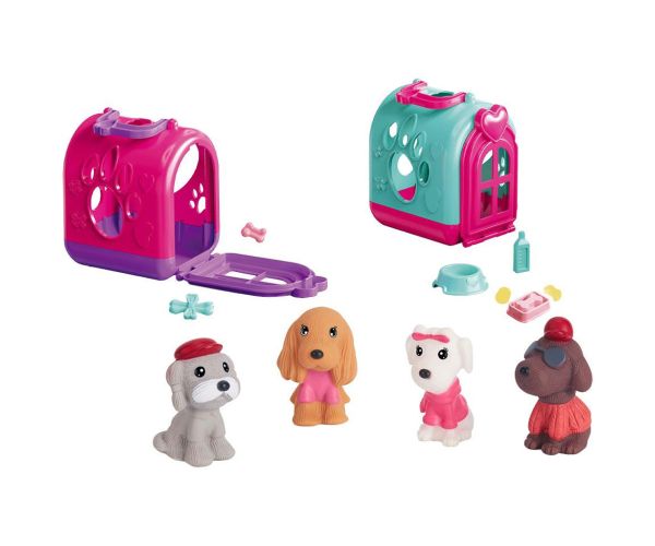 Luna: Cute Pet Home iznenađenje psića u prijenosnoj kućici s dodacima u više varijanti 1 kom