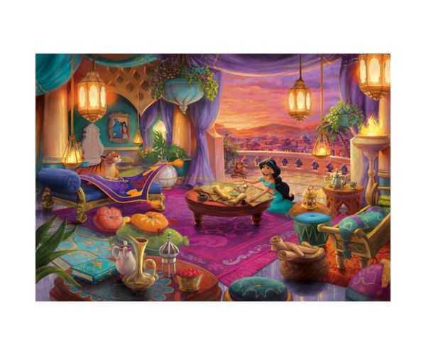 Disney Princeze Jasmine čarobni dvorac 500 komada puzzle – Clementoni