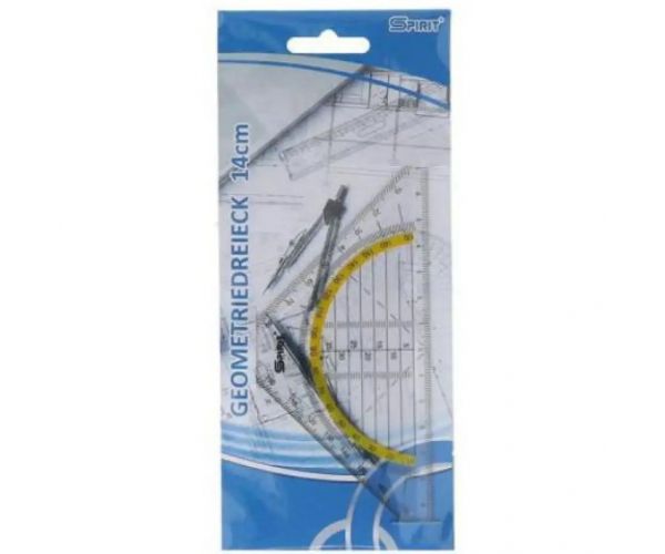 Spirit: Trokut proizirno ravnalo 16cm