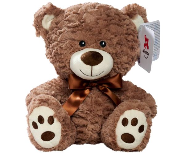 Nicotoy: Sjedeća plišana medvjed u više boja 25cm 1db – Simba Toys