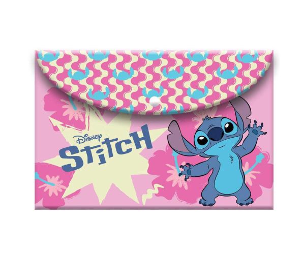 Luna: Disney Stitch Torba s patentom A/4 veličine