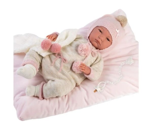 Llorens: Reborn beba u pletenoj odjeći limitirano izdanje 42cm