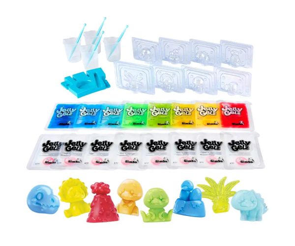 Jelly Gelz Dinos set za izradu kreativnih figura dinosaura - Simba Toys