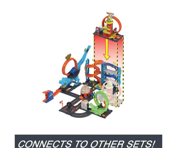 Hot Wheels City: Komplet za igru Vatrogasna postaja - Mattel