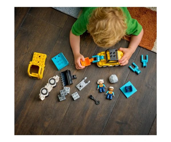 LEGO® DUPLO®: 3 u 1 građevinski strojevi (10475)