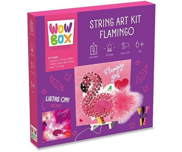 WowBox: LED Svjetlosni Vez - Flamingo