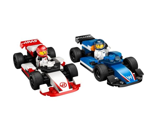 LEGO® City: F1® Williams Racing i Haas F1® trkaći automobili (60464)