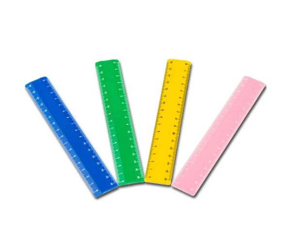 Nebulo: Plastična ravnala u više boja 16cm