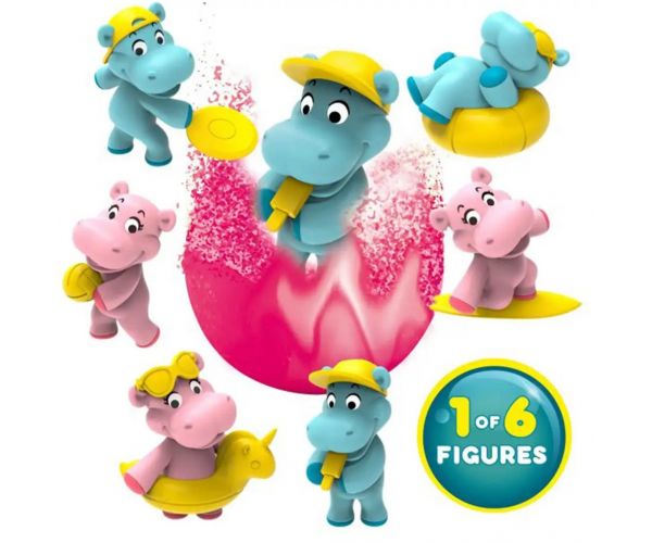 Craze bomba za kupanje s iznenađenjem - figure Hippo