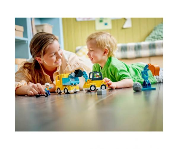 LEGO® DUPLO®: 3 u 1 građevinski strojevi (10475)