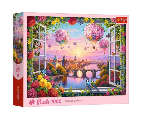 Egy leheletnyi rózsaszín szerelem 1000db-os puzzle - Trefl
