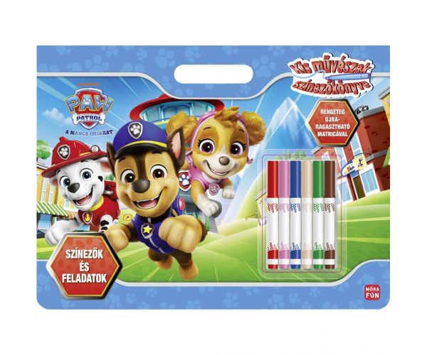 Móra: Paw Patrol - Knjiga za bojanje malih umjetnika