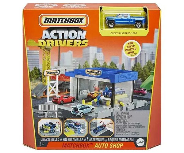 Matchbox: Action Drivers set igračaka za servis automobila - Mattel