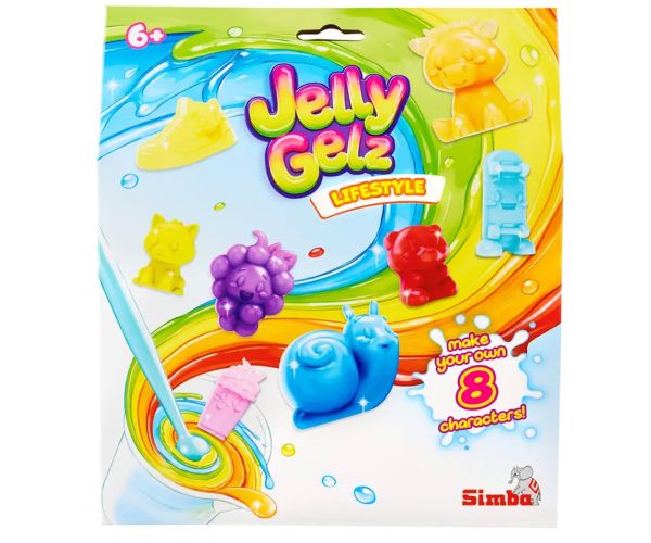 Jelly Gelz Lifestyle kreativni set za izradu gel figura - Simba Toys