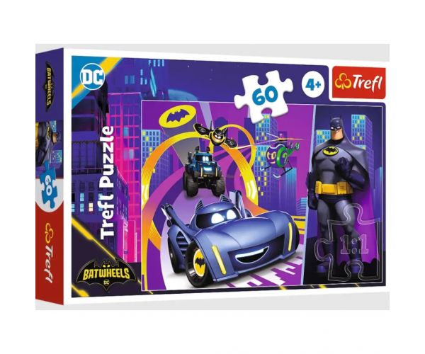 DC Batman Batwheels 60db-os puzzle - Trefl