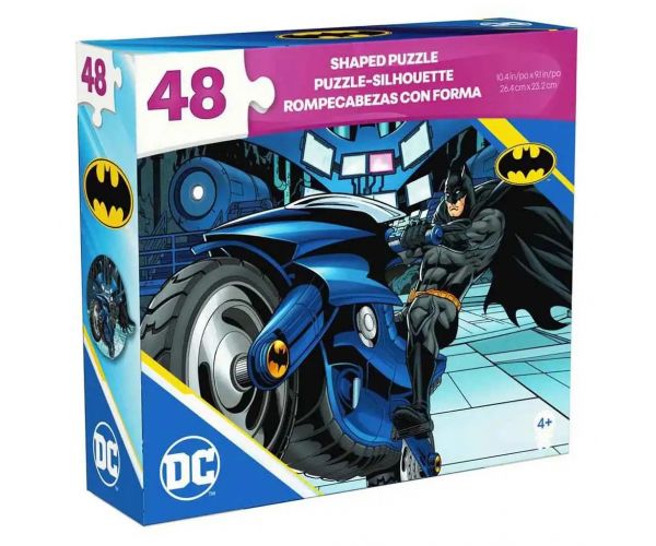 DC Comics Batman motorkerékpáron 48db-os puzzle - Spin Master