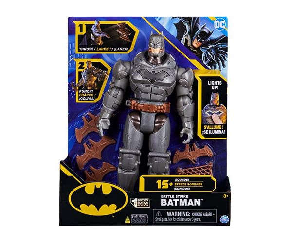 DC Comics: Battle Strike Batman figura sa glasom 30 cm - Spin Master