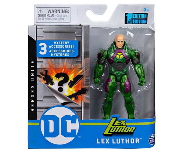 DC Comics: Figura Lexa Luthora od 10 cm sa dodacima iznenađenja - Spin Master