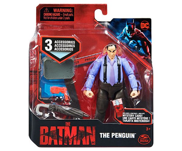 DC Comics: The Batman Pingvin figurica igračka sa dodacima 10cm - Spin Master