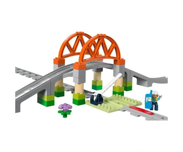 LEGO® DUPLO®: Set dodataka za željeznički most i tračnice (10426)