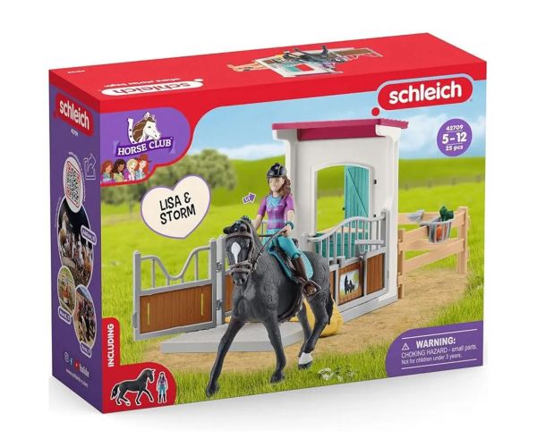 Schleich: Horse Club - Lisa i Storm jahačka kutija igračka set