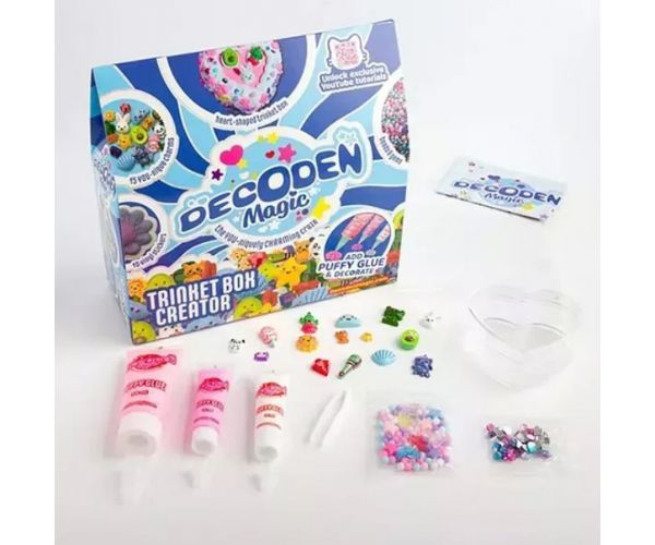 Decoden Magic - Čarobni dekor: kutija za nakit u obliku srca