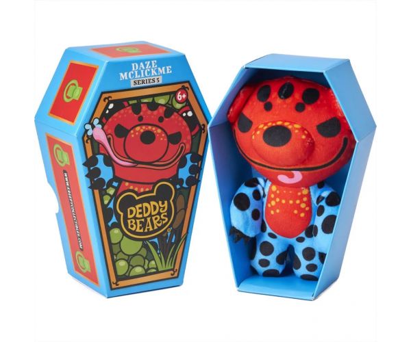 Deddy Bear Dace Mclickme plüss koporsóban, 5. sorozat, 15cm