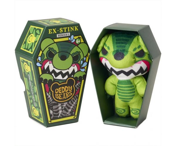 Deddy Bear Ex-Stink plüss koporsóban, 5. sorozat, 15cm