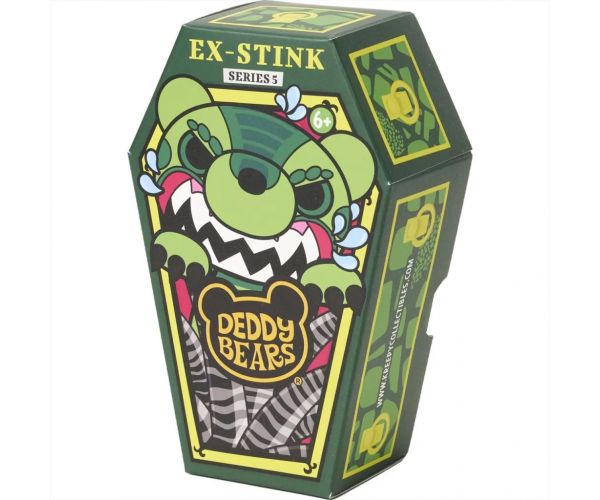 Deddy Bear Ex-Stink, plišana igračka u lijesu, 5. serija, 15 cm
