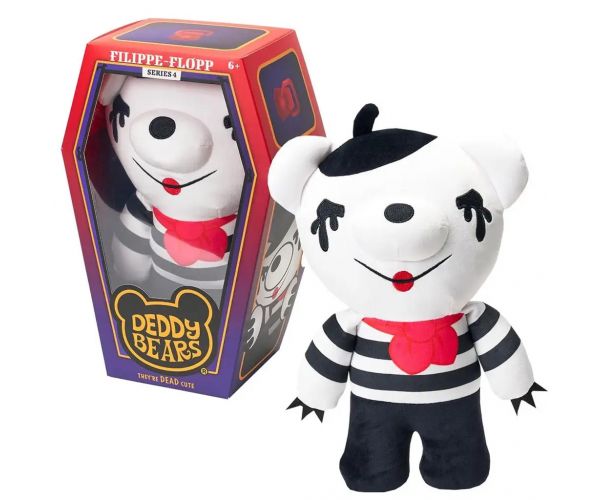 Deddy Bear Hank plüss koporsóban, 4. sorozat, 30 cm-es - Flippe-Flop