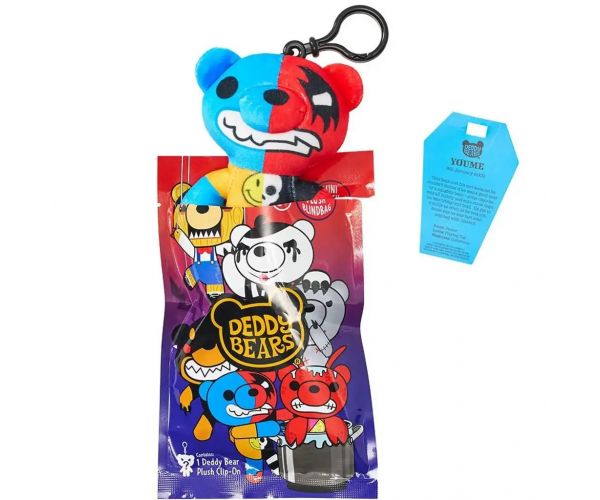 Deddy Bear meglepetés clip-on plüss, 4. sorozat - többféle