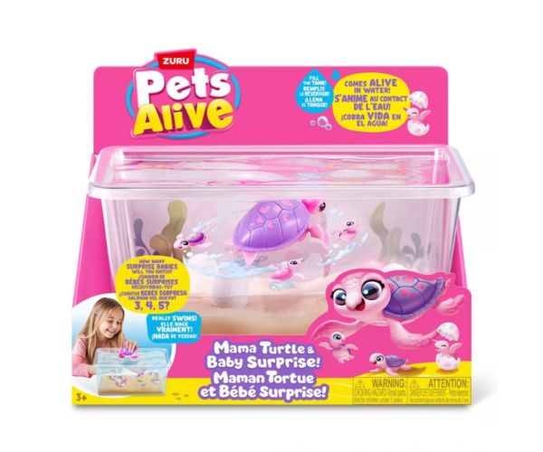 Pets Alive Mama i beba kornjača set igračaka