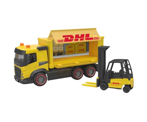 DHL Volvo kamion s viljuškarom - Dickie Toys