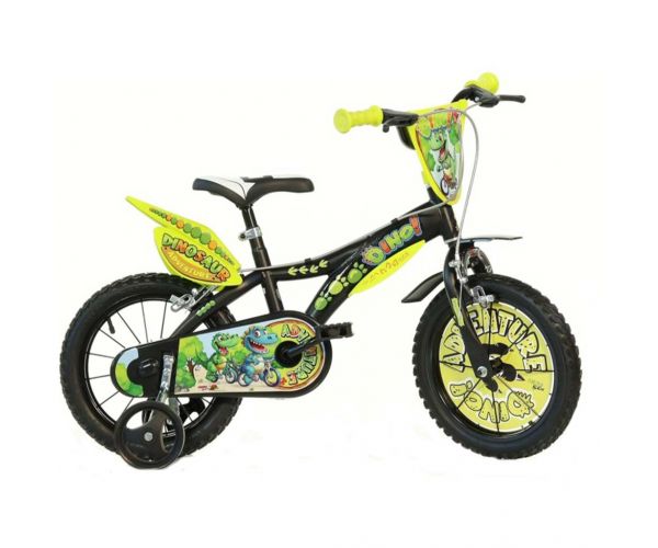 Dinosaur Adventure dinós gyerek bicikli 14-es méretben - Dino Bikes kerékpár