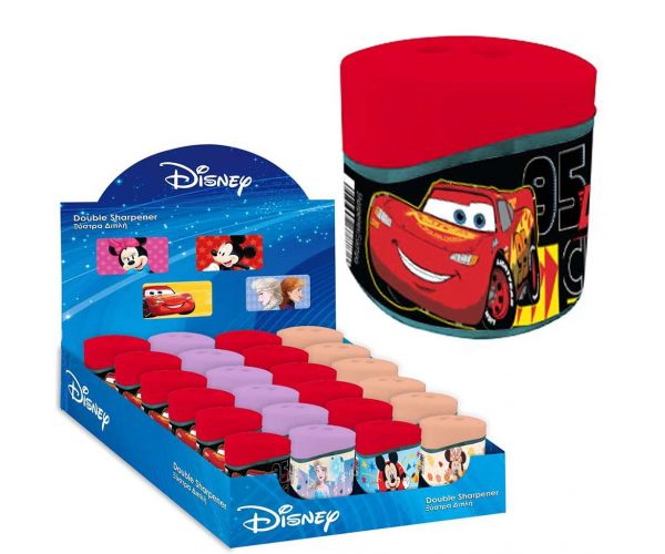 Disney: Auta dvostruko šiljilo s spremnikom 1 komad