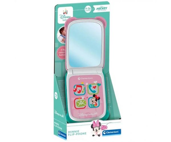 Disney Baby: Minnie egér játéktelefon - Clementoni